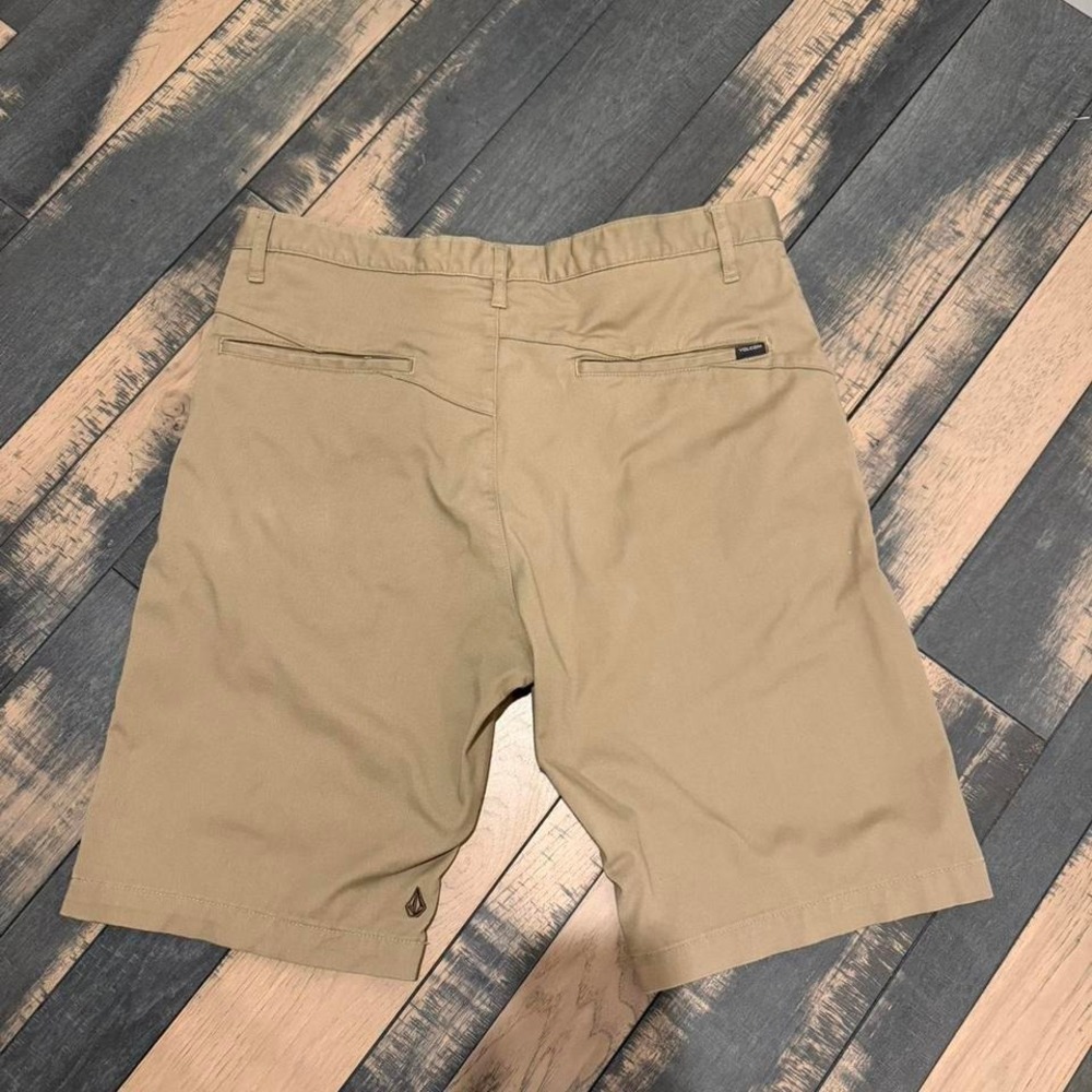 Vtg 2000s baggy Volcom khaki shorts Size 36" #skater #summer - Picture 5 of 5